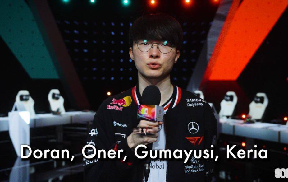 Faker认爲(wèi)T1四名队友是最强的LOL選(xuǎn)手