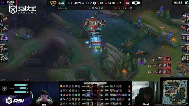 LOL-亚洲(zhōu)邀请赛:DK擊(jī)败GAM