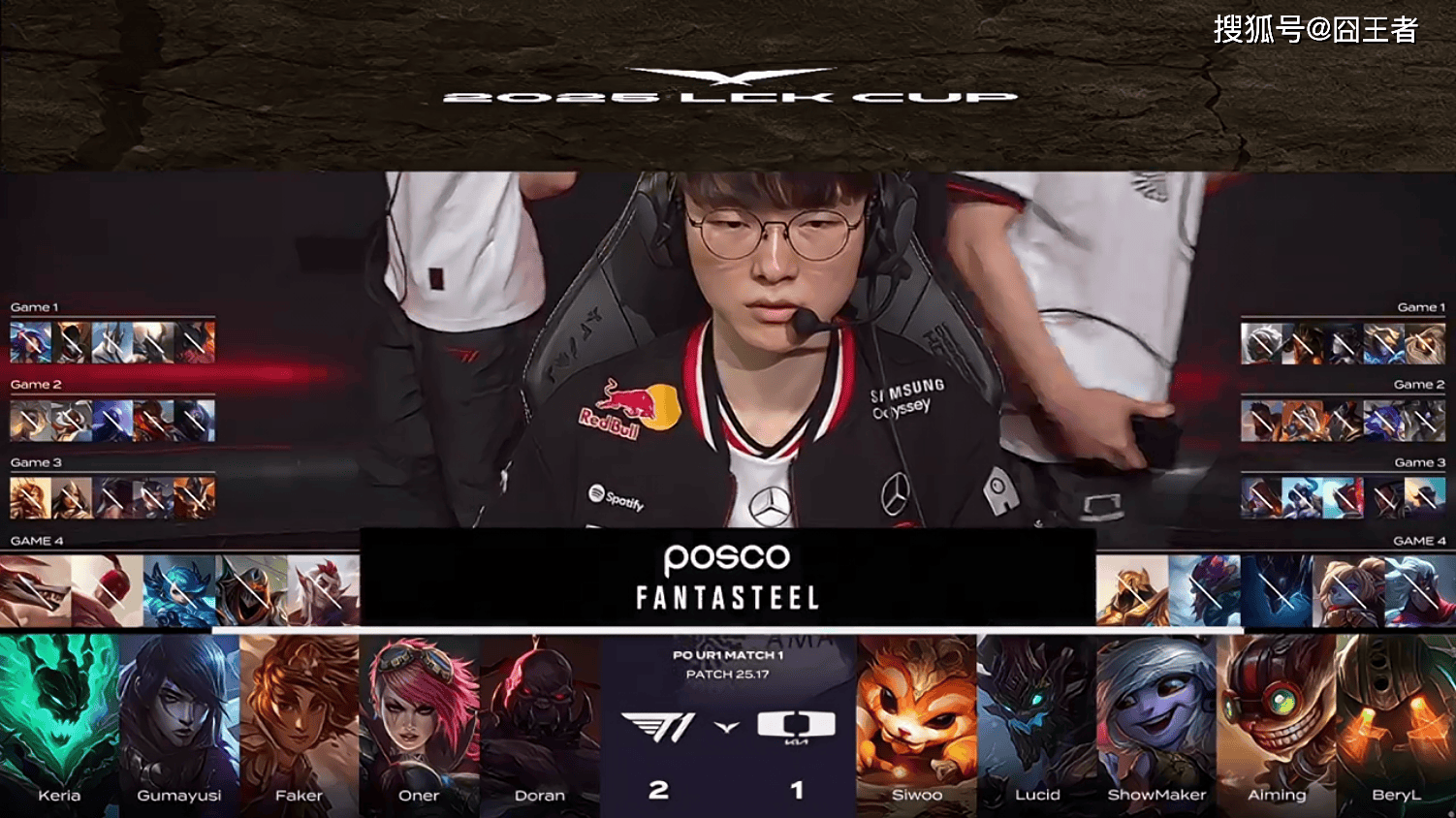 LCK季后赛:功(gōng)虧(kuī)一篑,T1鏖战五局,战勝(shèng)DK,许秀(xiù)白忙活了